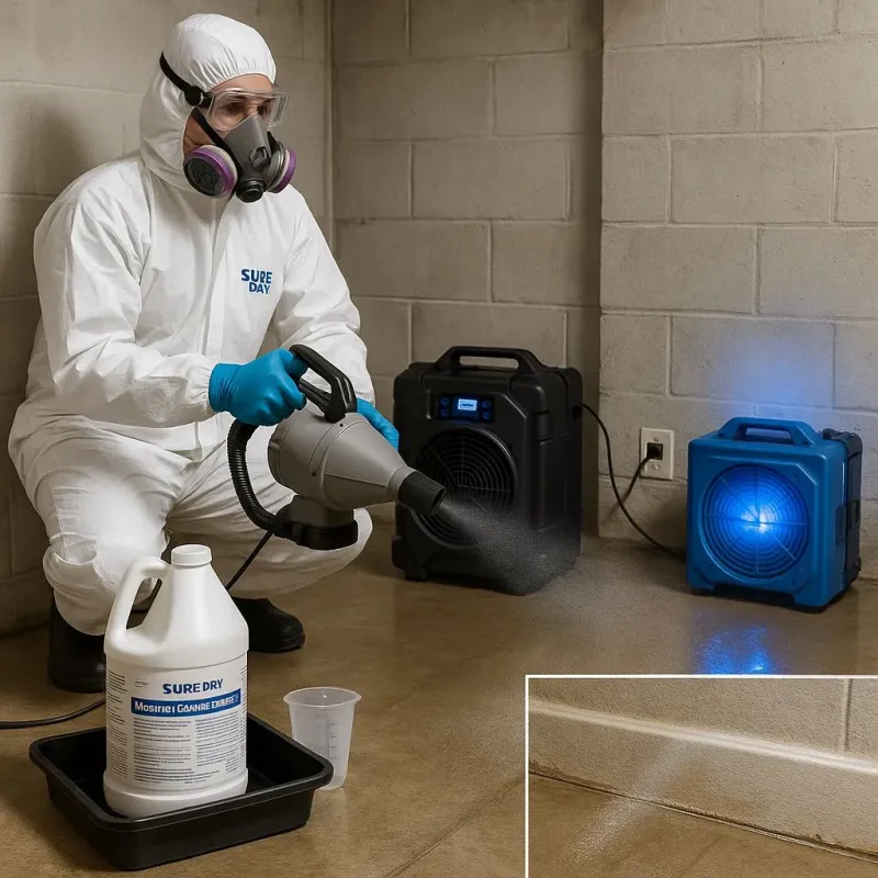 Sanitization and Odor Removal process in Calabasas, CA