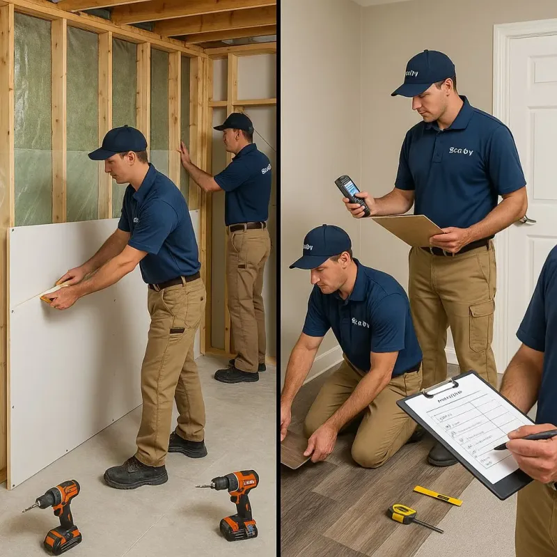 Repairs and Reconstruction process in Calabasas, CA